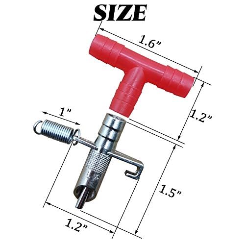 TIHOOD water feeder with T-spring included for secure mounting.