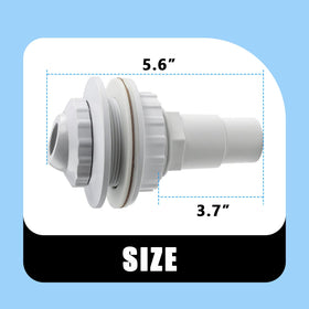 Tijicld SP1023 directional eyeball allows precise water flow adjustment