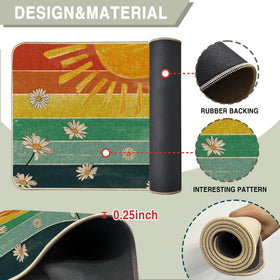 Tikeciti outdoor entrance mat suitable for porch, patio, or deck