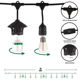 TIKI BiteFighter quick setup with versatile hanging options