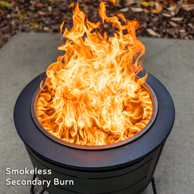Durable 16-gauge stainless design stands up to outdoor weather.
