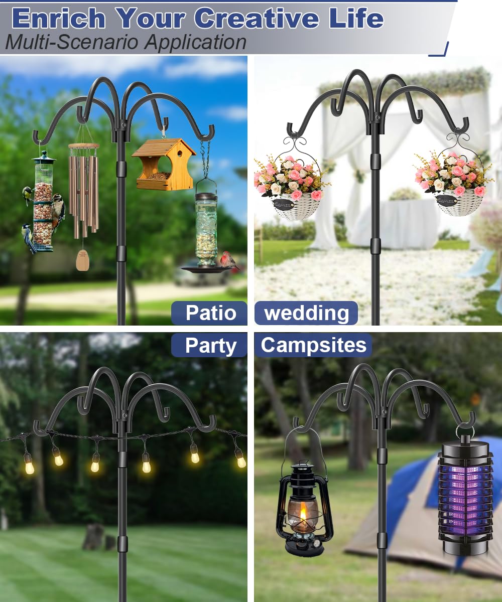 Tikimilor wedding decor pole adds elegant hanging options for outdoor ceremonies.