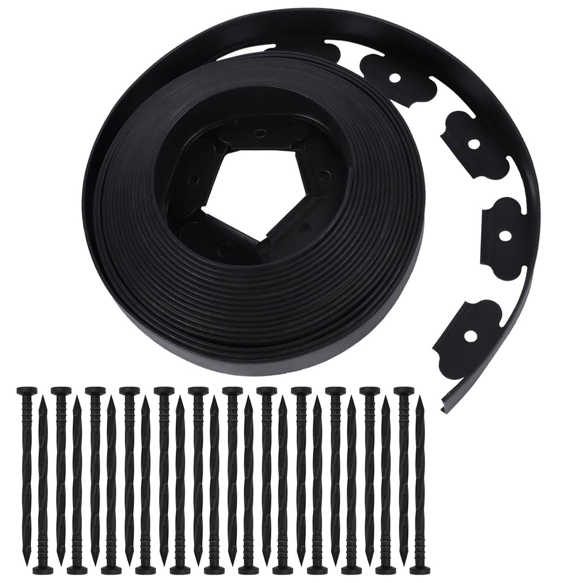 Tikitup garden edging roll 100 ft frames borders and lawns.