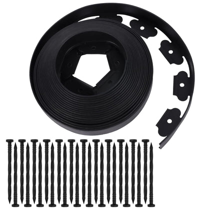 Tikitup garden edging roll 100 ft frames borders and lawns.