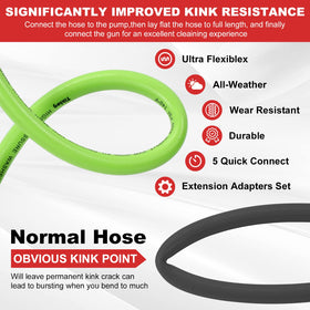 TikLog M22-14mm female to 38 plug connector close-up, compatible with many power washers.