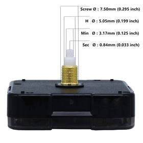 Tikround Youngtown 12888 9.5mm thread length for secure mounting