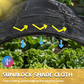Tilvex shade cloth draped on a patio pergola showcasing versatile use.