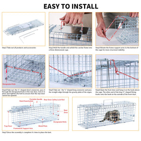 Timaze trap featuring pedal trigger design for reliable capture.
