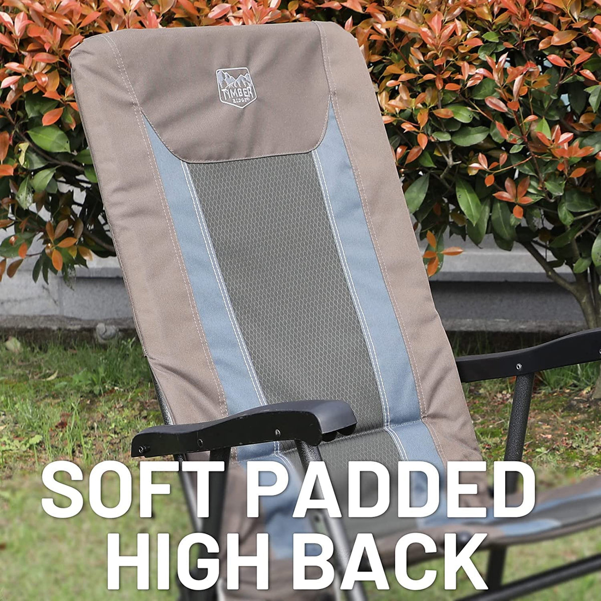 Timber Ridge portable outdoor chairs ready for camping and tailgates