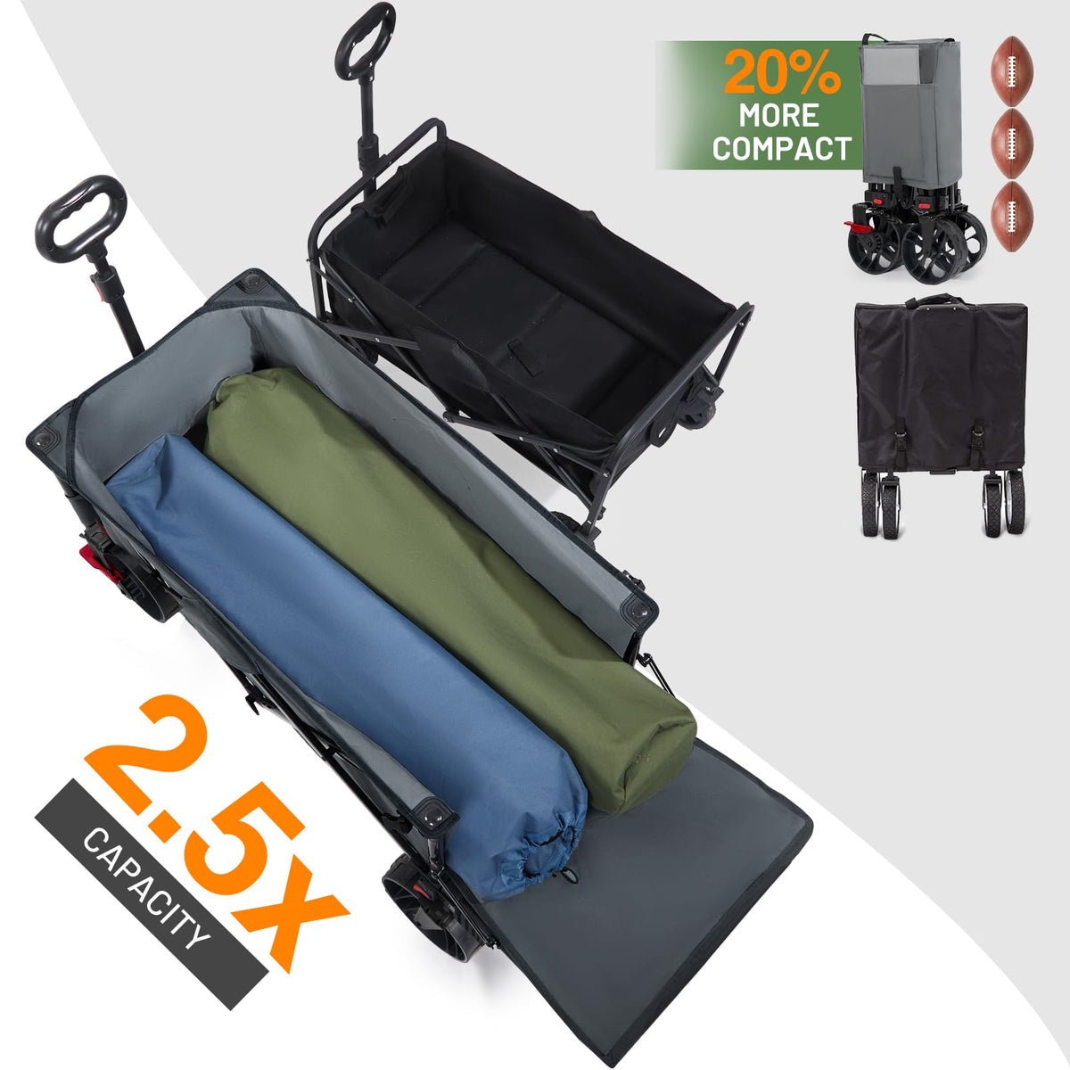 Timber Ridge heavy-duty frame supports up to 300 lb for rugged use.