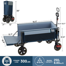 TIMBER RIDGE outdoor wagon supports camping, beach days, and sports events