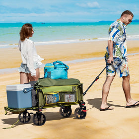 Timber Ridge pet-friendly wagon suitable for dogs