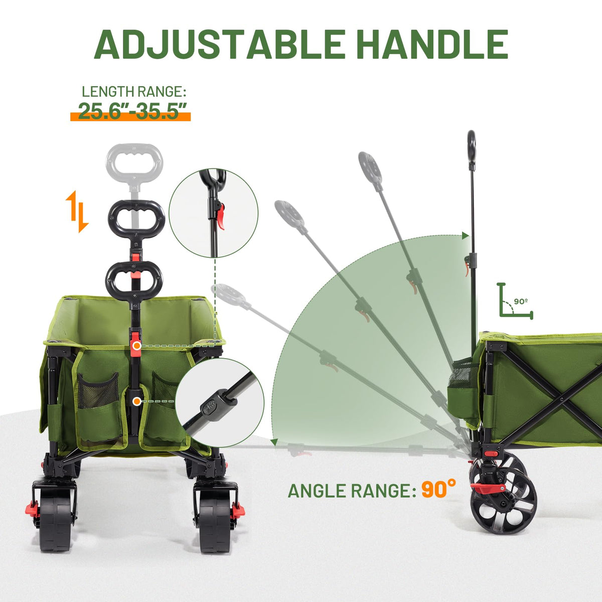 Timber Ridge quick-fold design for fast storage