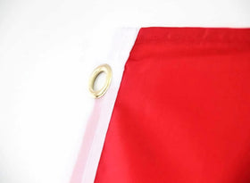 Time Roaming New California Republic flag on a pole, versatile mounting option