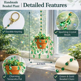 TIMECOSY moss base provides a natural feel and sturdy pot support.