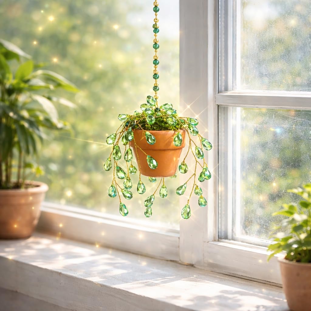 TIMECOSY translucent beads reflect light, creating a crystal glow on sunny days.