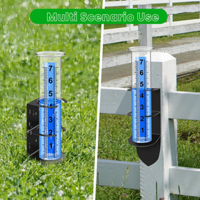 Timenued blue scale on back offers easy reading from a distance.