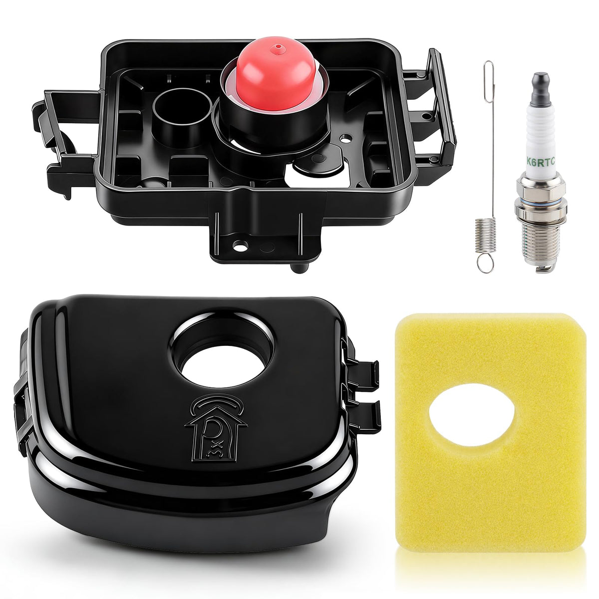 TIMEPAL air filter base cover ensures secure OEM fit for lawn mower engines.