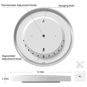 TIMESS dual dial shows sun and snow icons for quick environmental cues.