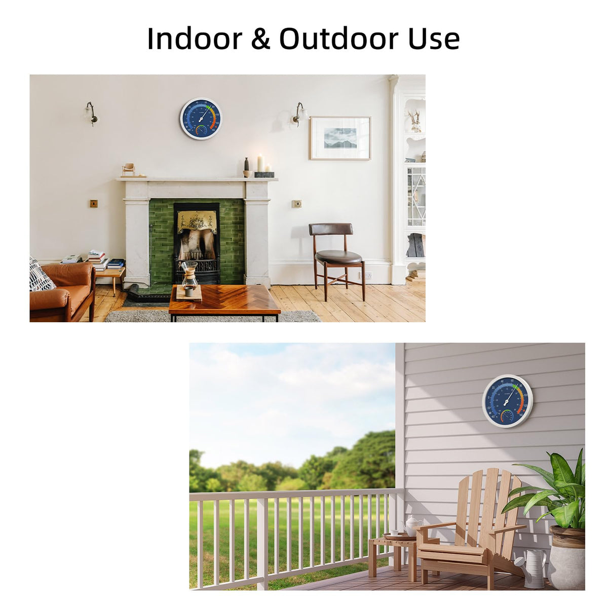 TIMESS wall-mount with back hole enables easy, stable installation.