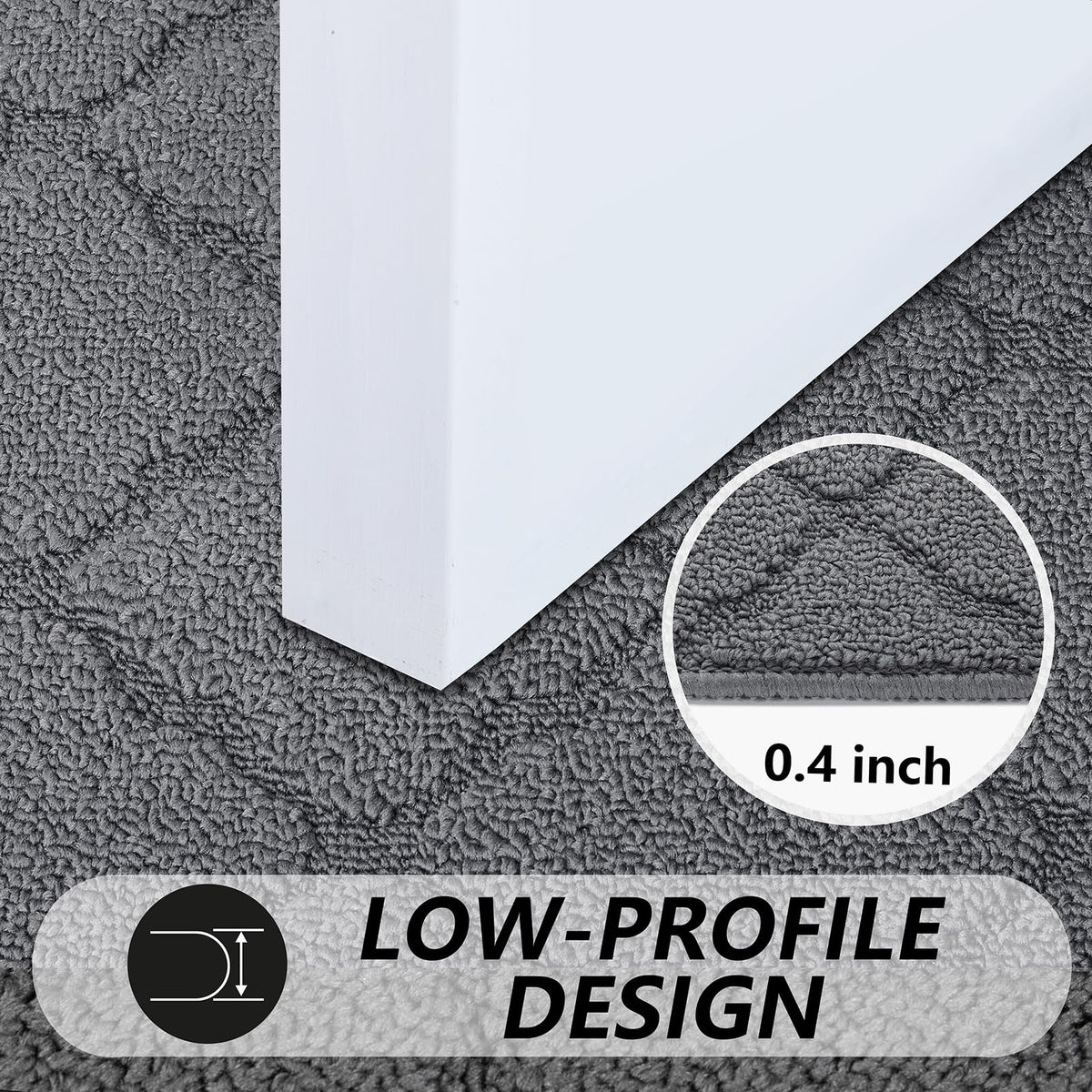 Timo low-profile edge reduces door snag and curling