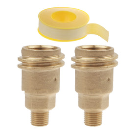 Timsec brass fittings kit provides ready-to-use propane compatibility.