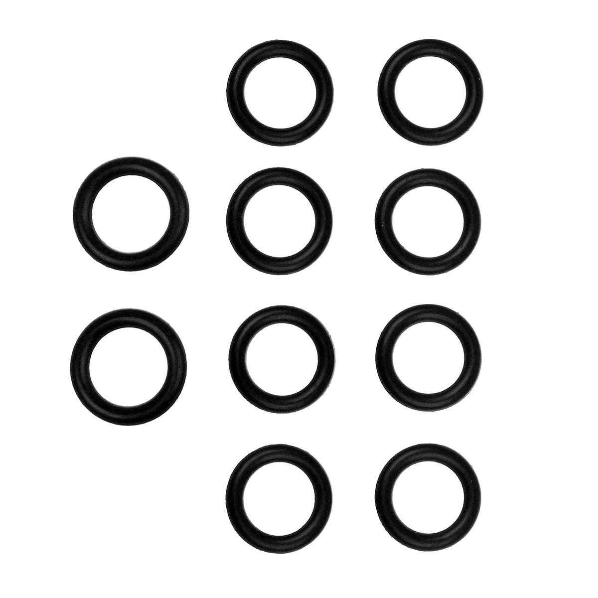 Timsec 10-pack seals for grills and regulators prevent leaks during cooking.