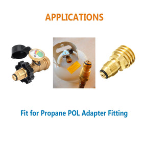 Timsec soft-nose rubber O-ring delivers durable sealing in propane systems.