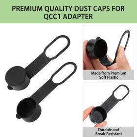 Timsec soft plastic dust cap offers durable valve protection