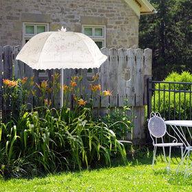 TIMSO easy-to-use shade solution for pots, beds, and small landscapes