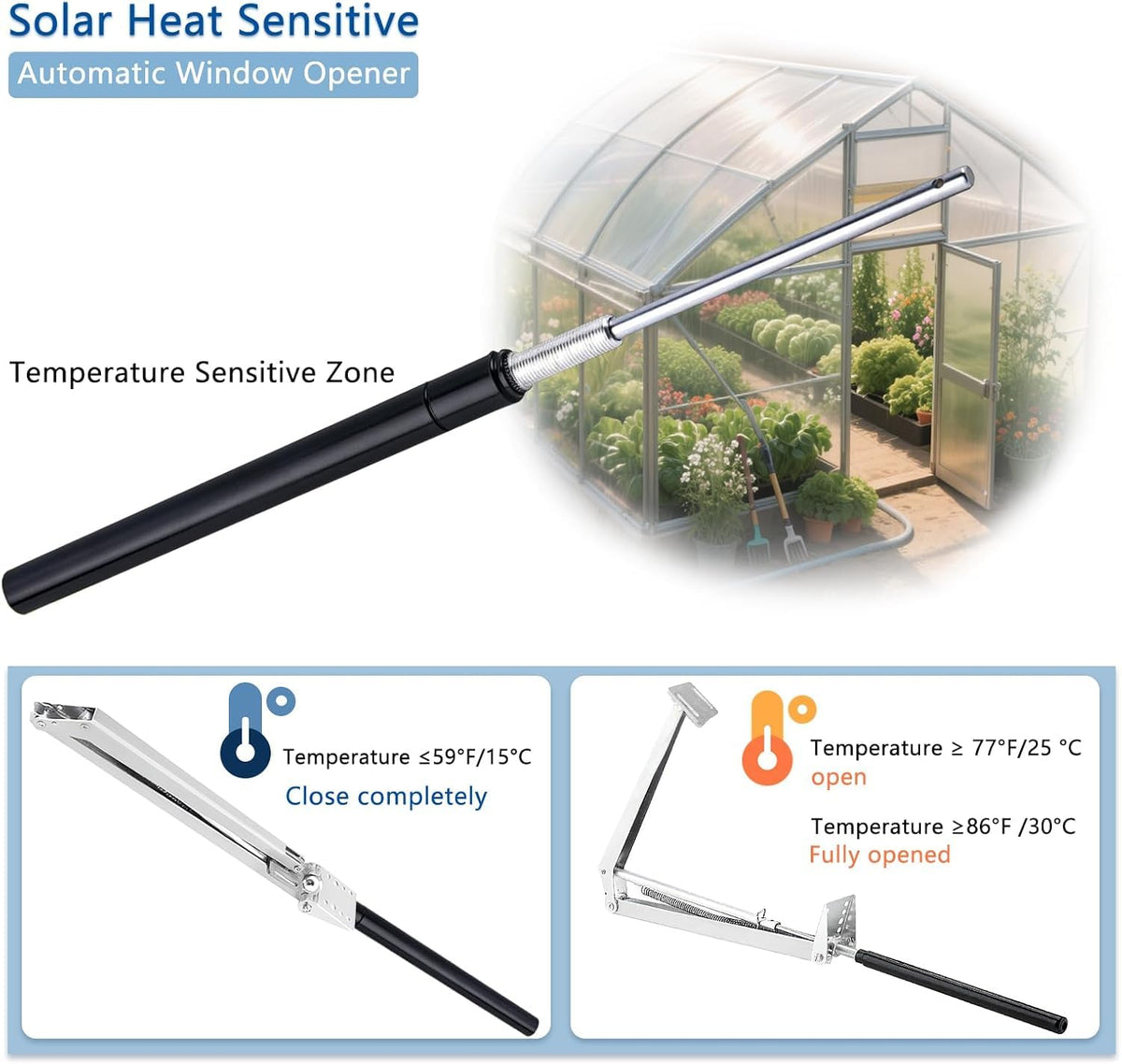 Timtop vent lift mechanism quietly opens and closes to regulate indoor airflow.
