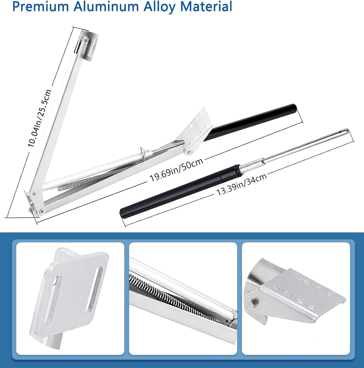 Timtop solar-driven vent opener operates without wires, enabling easy remote greenhouse ventilation.