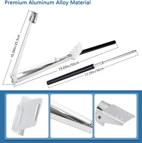 Timtop solar-driven vent opener operates without wires, enabling easy remote greenhouse ventilation.