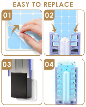TINDTOP glue boards refill, sticky surface maintains pest attraction with easy swap.
