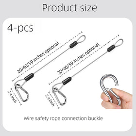tingtakeoff metal carabiner clip, weather-resistant for quick attachment