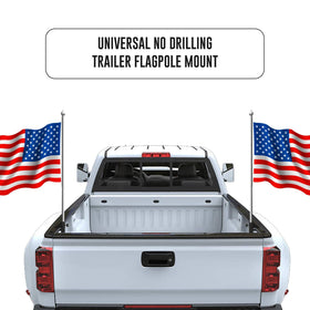 TINGYU flag pole mount installed on boat rail for yachts and rails