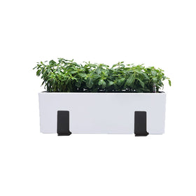 TINGYU planter shelving for balconies and railings enhances small outdoor spaces