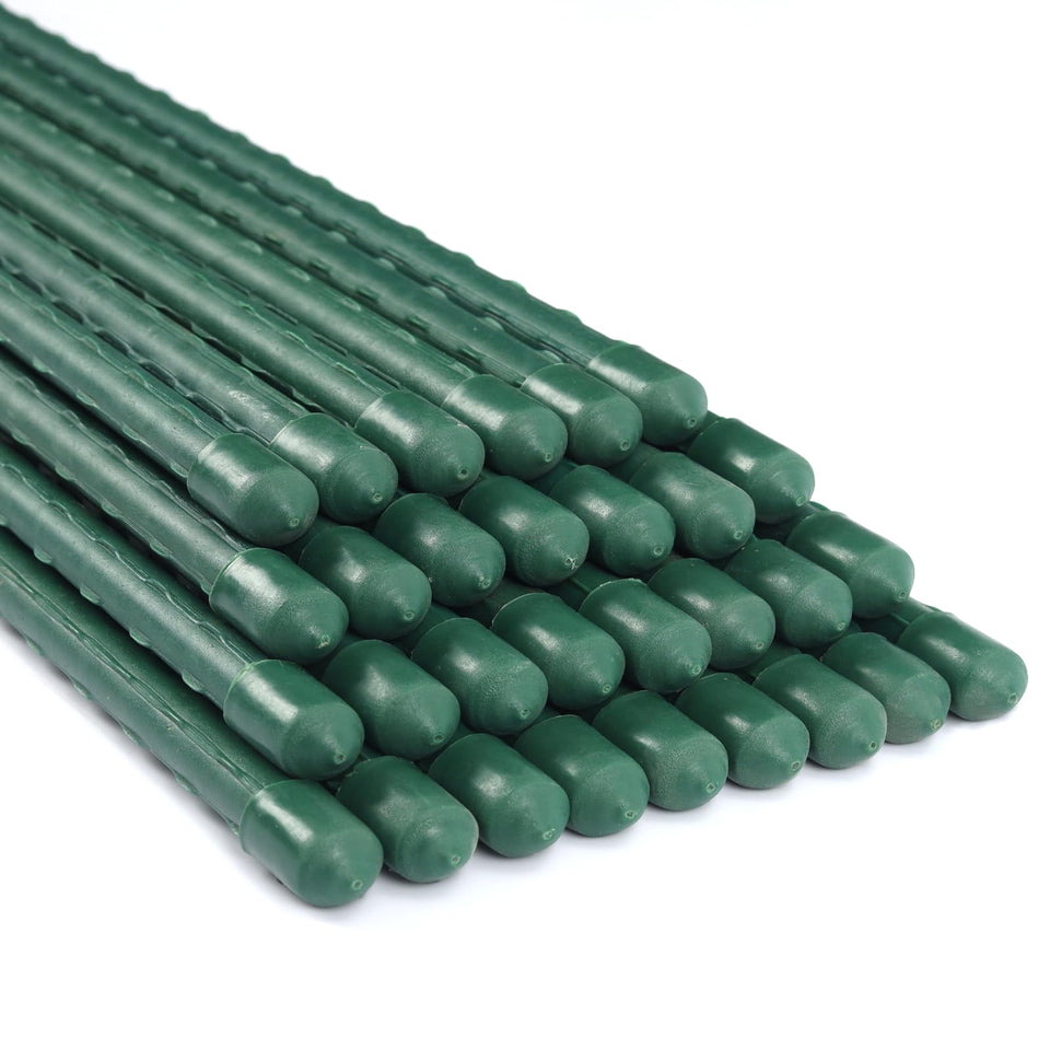 Tingyuan garden stake 72inch steel pack25, durable support for tall plants