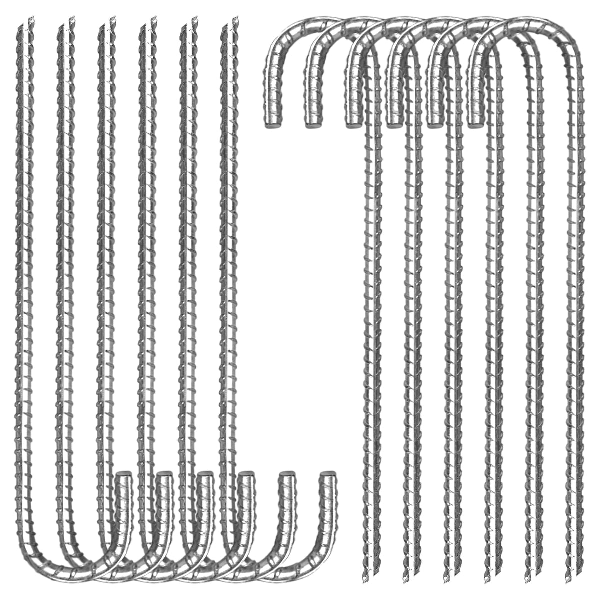 Tingyuan rebar stakes 12inch provide sturdy ground anchoring for tents and canopies.