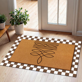 Tinideya entryway durable mat complements indoor and outdoor spaces