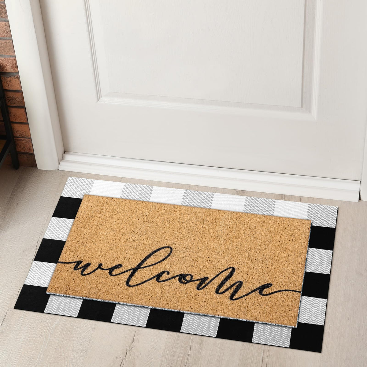 Tinideya entryway-mat 60x90 cm provides a spacious welcome area