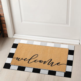 Tinideya entryway-mat 60x90 cm provides a spacious welcome area
