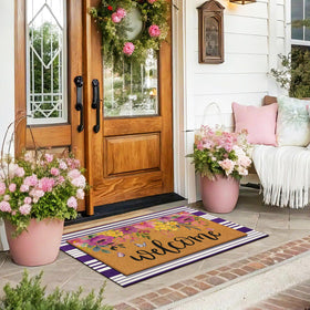 Tinideya front porch decor helps create a welcoming atmosphere for guests.