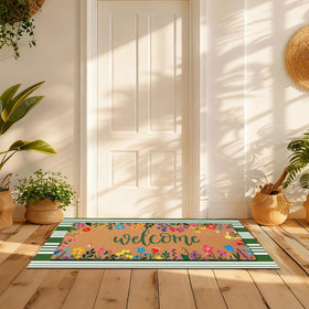 Tinideya front-porch decor set enhances curb appeal.