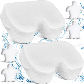 Tinideya booster seat for adults with suction cups enhances tub stability