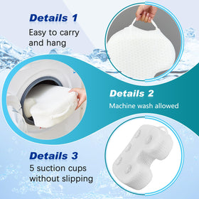 Tinideya 15x12x5 inch hot tub seat size for portable use