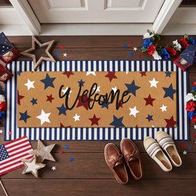Tinideya Independence Day mat 57x143 cm provides generous coverage.
