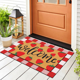 Tinideya indoor-outdoor use keeps entrances versatile