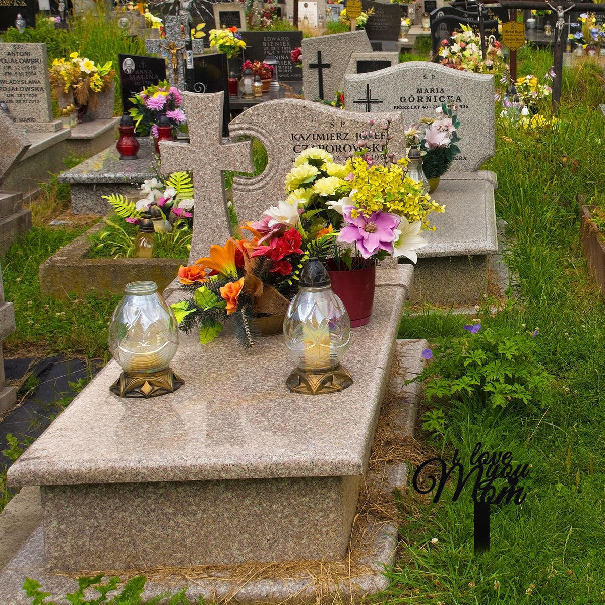 Tinideya Mom Memorial Stake packaging contents clarify what you receive
