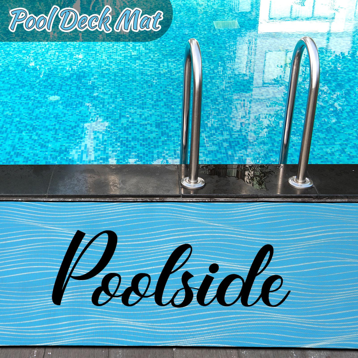 Versatile Tinideya pool mat for indoor and outdoor use